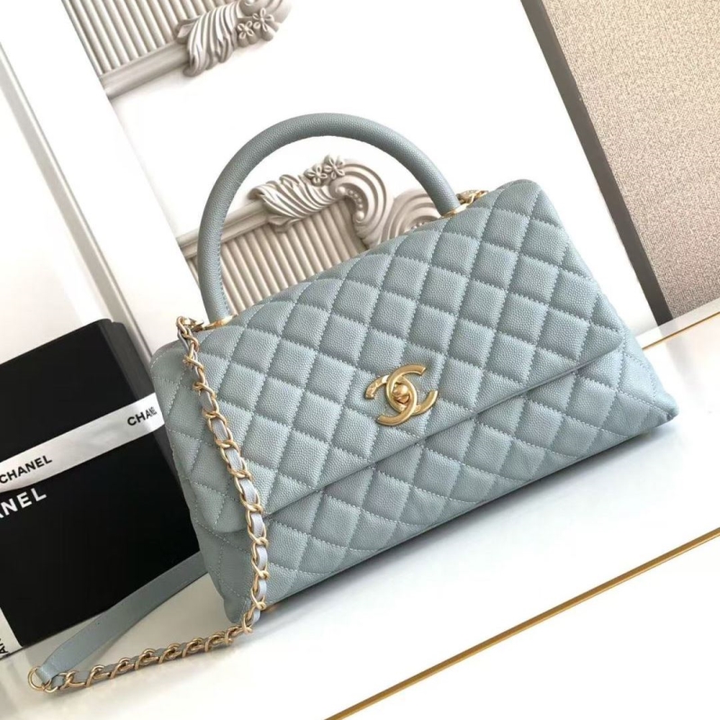 Ch**el top handle bags